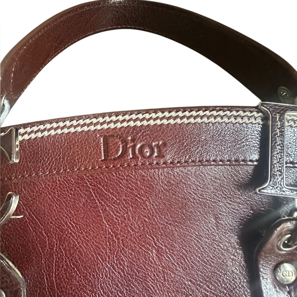 Christian Dior RARE Galliano Romantique Flowers
Leather bag butterfly - Picture 3 of 11